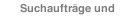 Suchaufträge und 